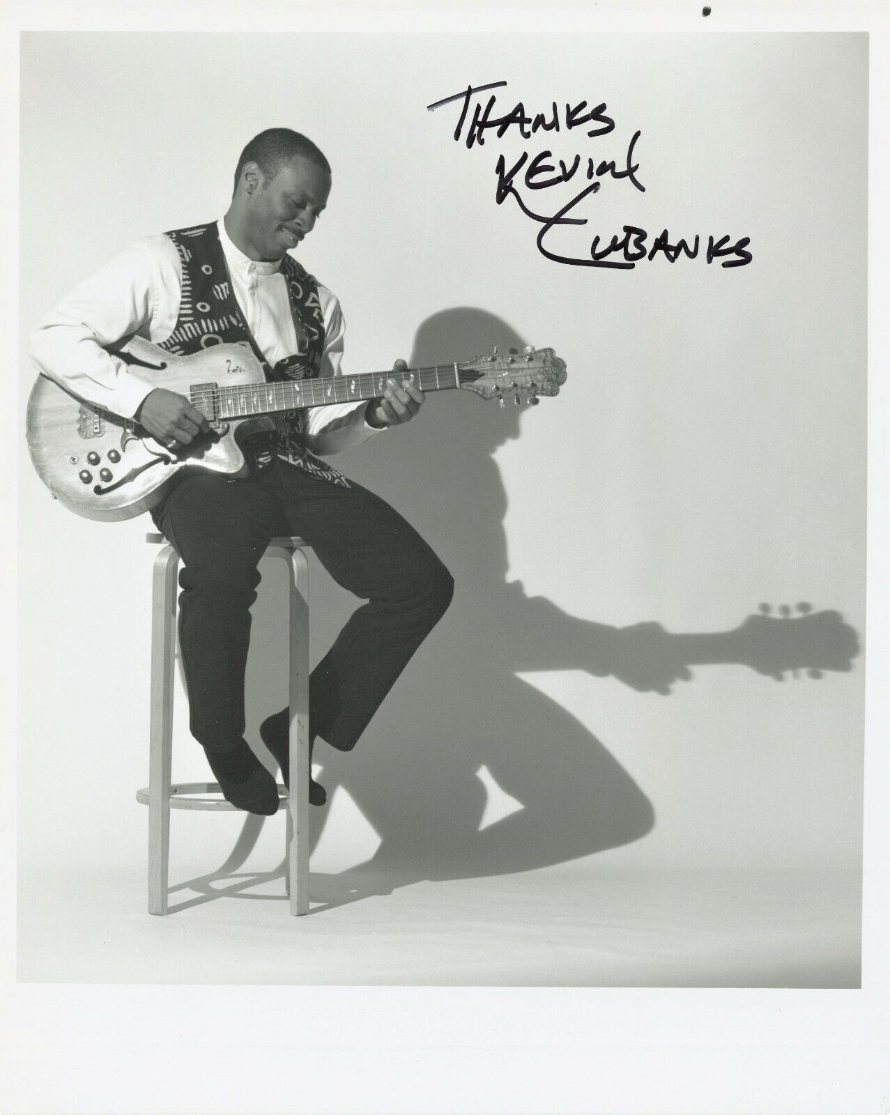 KEVIN EUBANKS Signed Photo Poster painting