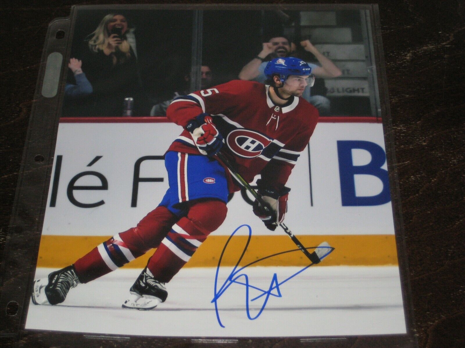 RYAN POEHLING autographed MONTREAL CANADIENS 8X10 Photo Poster painting