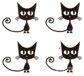 Waterproof Temporary Tattoo Sticker lovely cats cute cat owl tatto sexy flash tatoo fake tattoos for girl women kids