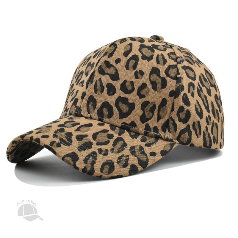 Men's Retro Casual Leopard Print Cap