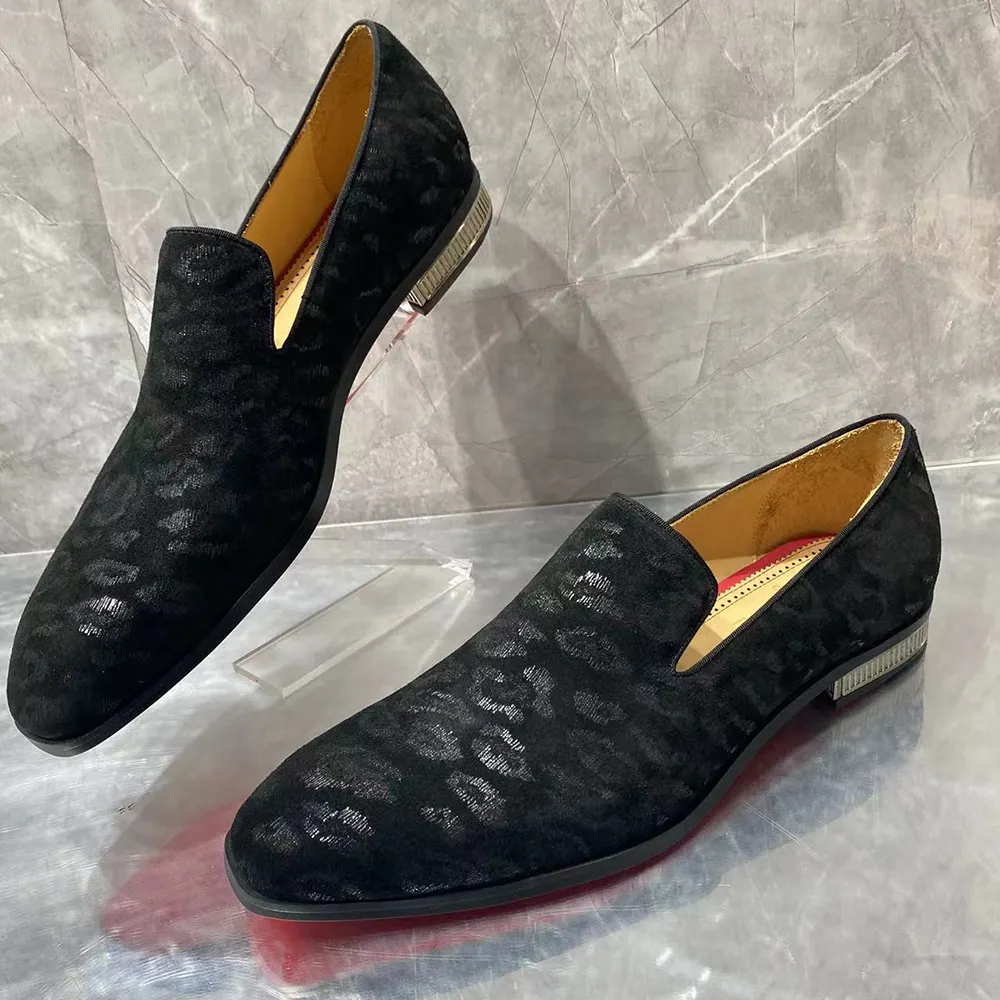 Gentleman's Oxford Shoes Red bottom Classic Formal Shoes-vocosishoes