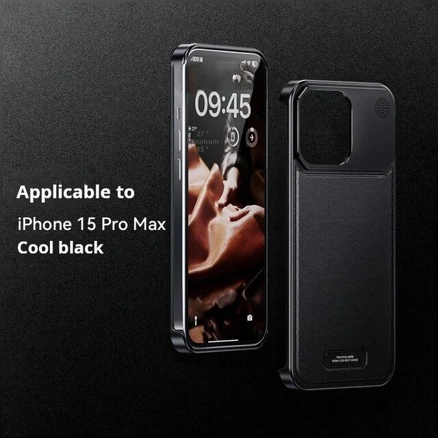 Aero Flex Premium Metallic Leather Case - iPhone