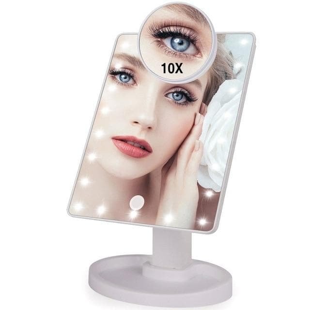 22 LED Lights Touch Screen Makeup Mirror SS0155
