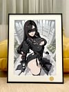 Tifa Lockhart Crossover Decorative Painting - (FF7) Final Fantasy VII NieR:Automata - Xingkong Studio