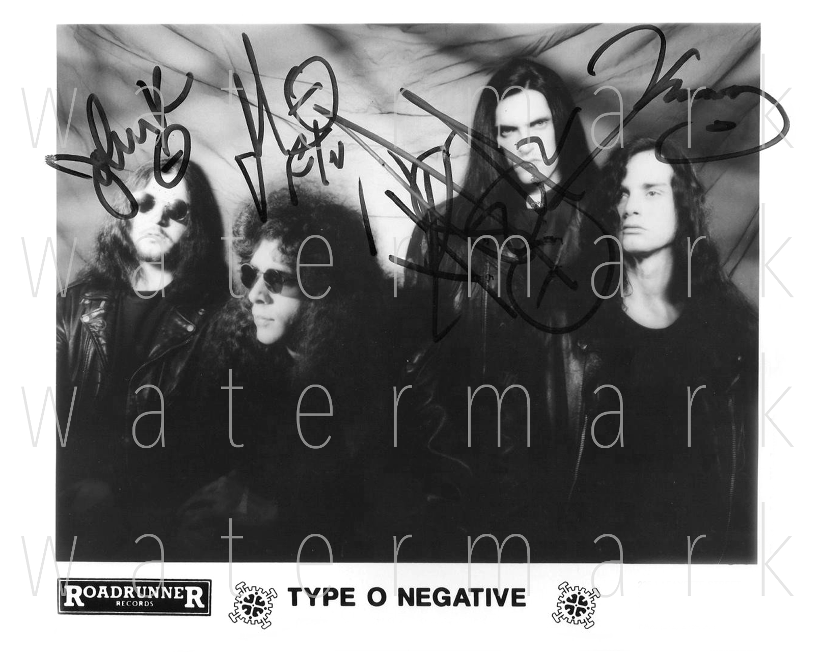 Type O Negative signed 8X10 inch Photo Poster painting poster picture autograph RP