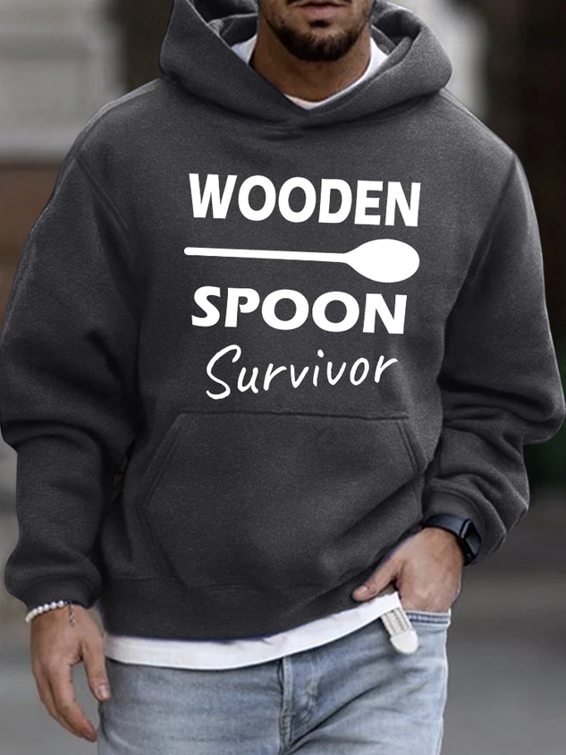 Wooden Spoon Survivor Men's Hoodie socialshop