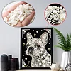 Diamond Painting-DIY Special Shaped Drill Pearl Painting Dog(30x40cm)