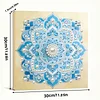 (30x30cm)DIY Pearl Painting Framed Mandala Handmade Pearl Material Art Kit Living Room Decor