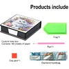 (US Local)Cat Diamond Painting Memo Pad Holder with 160 Sheets of Paper for DIY Art Craft