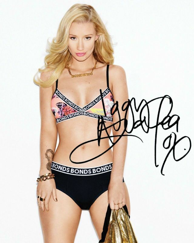 Iggy Azalea Autograph Signed Photo Poster painting Print