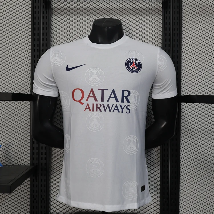 Player 2025-2026 PSG White Special Edition Soccer Jersey