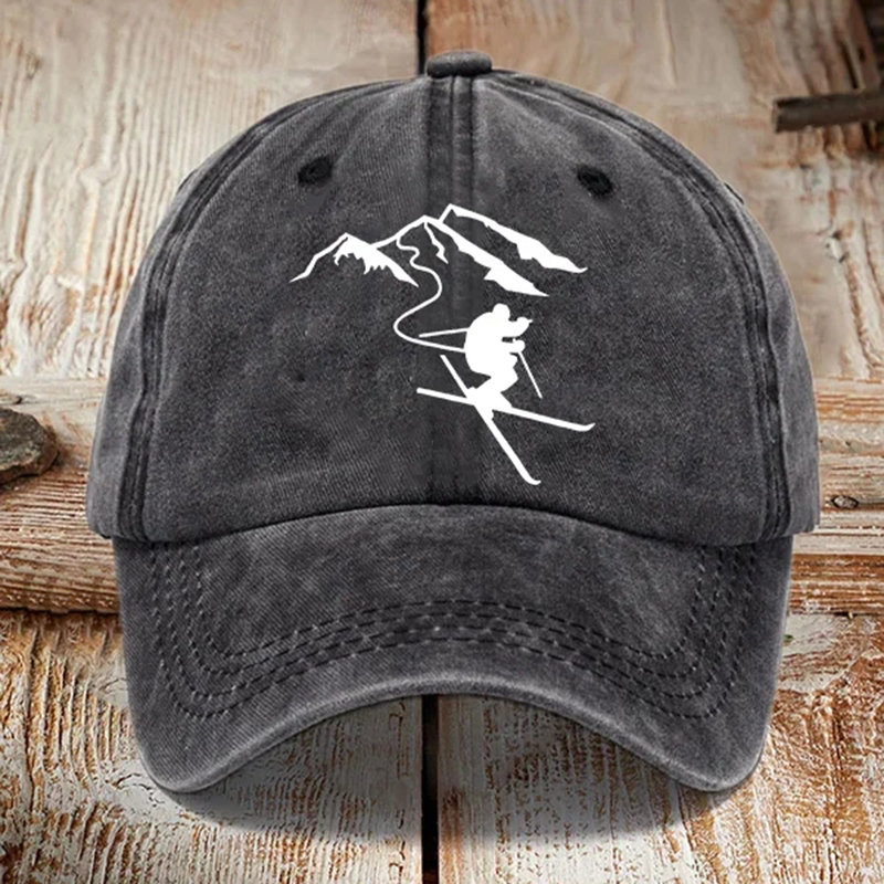 Comstylish Fashion Ski Print Unisex Hat