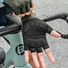 Outdoor Sports Shockproof Palm Pad Riding Gloves Elastic Breathable MTB Road Bike Training Gloves