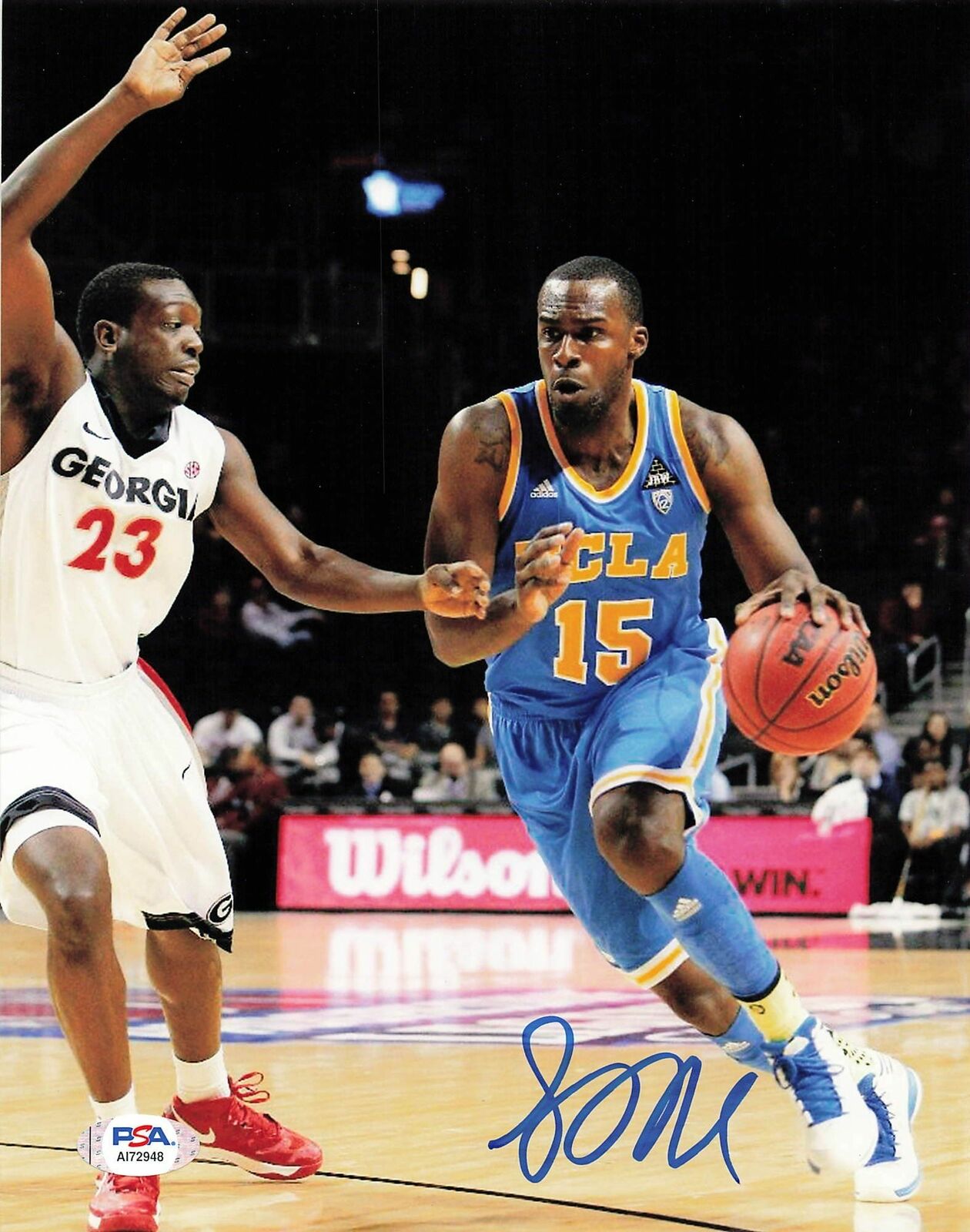 SHABAZZ MUHAMMAD signed 8x10 Photo Poster painting PSA/DNA UCLA Bruins Autographed