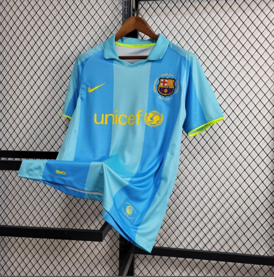 Retro Barcelona 07/08 Away Football Shirt Thai Quality