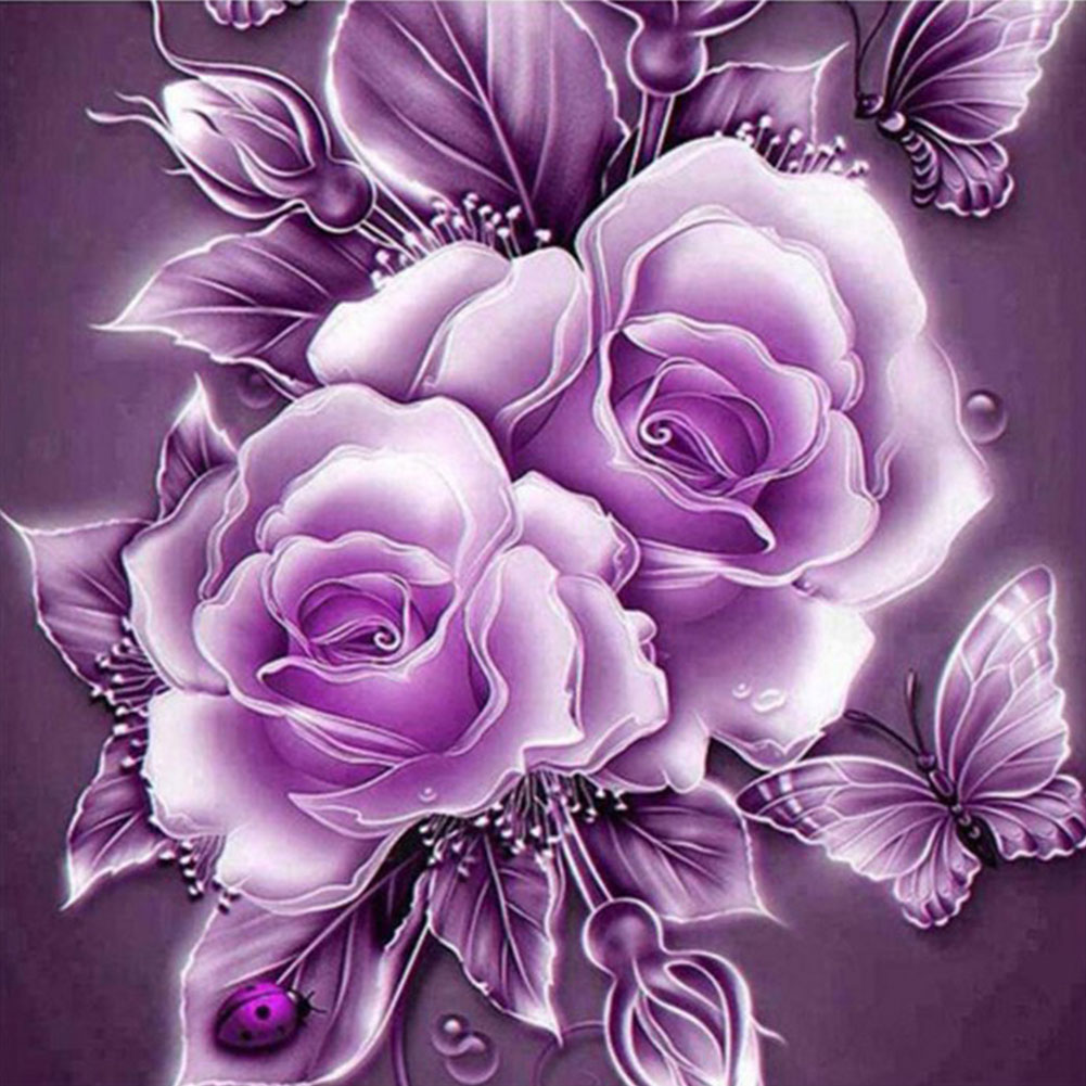 

Rose - Round Drill Diamond Painting - 40*40CM, 501 Original