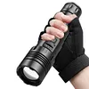COB LED Flashlight USB Rechargeable IPX4 Waterproof Torch (1x26650 XHP160)