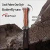 RedFoxer Portable Folding Saw for Home, Woodworking, Pruning, Camping & Survival
