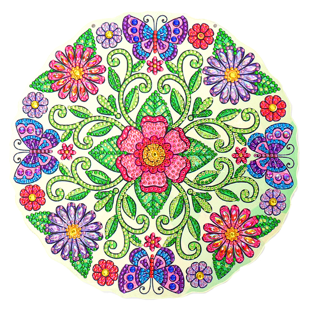 

Mandala Wreath - 5D DIY Craft Pendant - 23*23CM, 501 Original