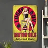 Motor Oil - Metal Tin Signs(8*12Inch/12*16Inch) - Garage