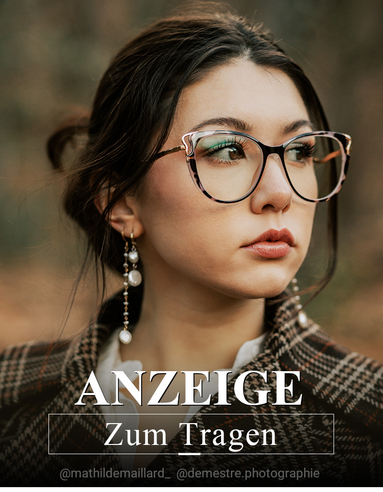 Chapman Braun-Tortoise Cateye Brille