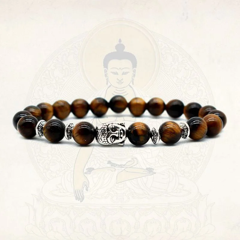Buddha Amethyst Love Healing Bracelet