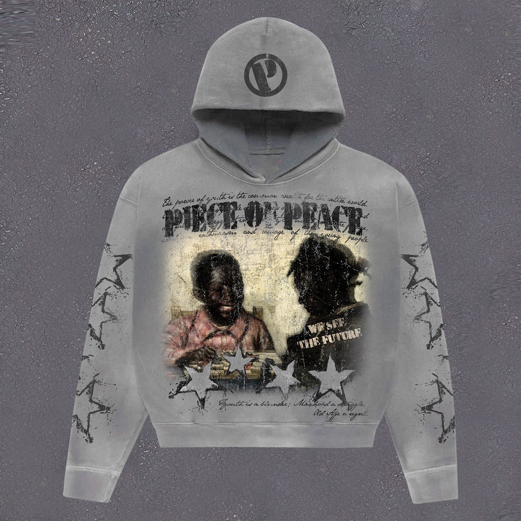 Loose Fit Hoodie with Personalized Print