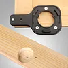 Hinge Hole Drill Guide With Clamping Device, Center Line Positioning, Margin Positioning Adjust