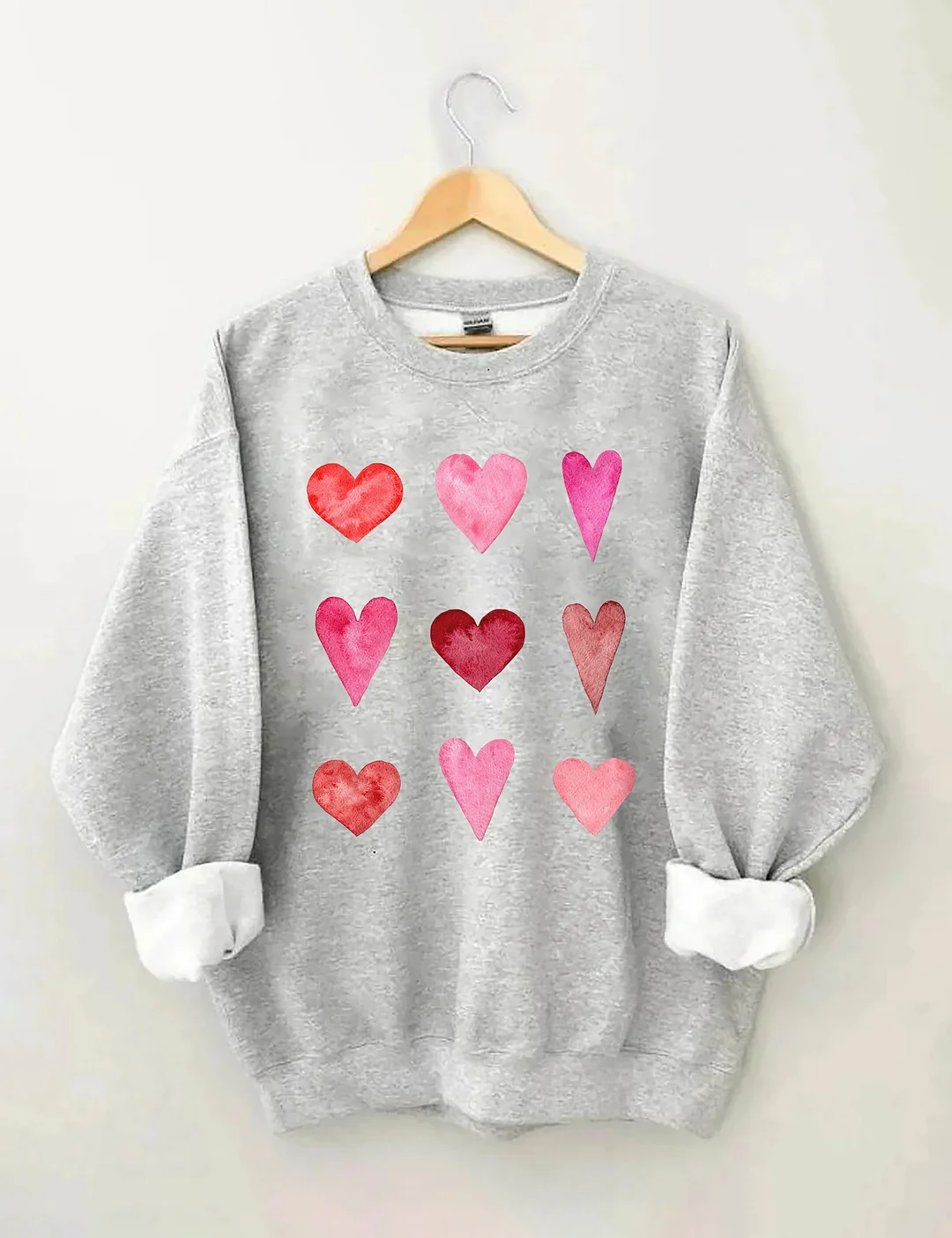 Valentine's Day Hearts Sweatshirt