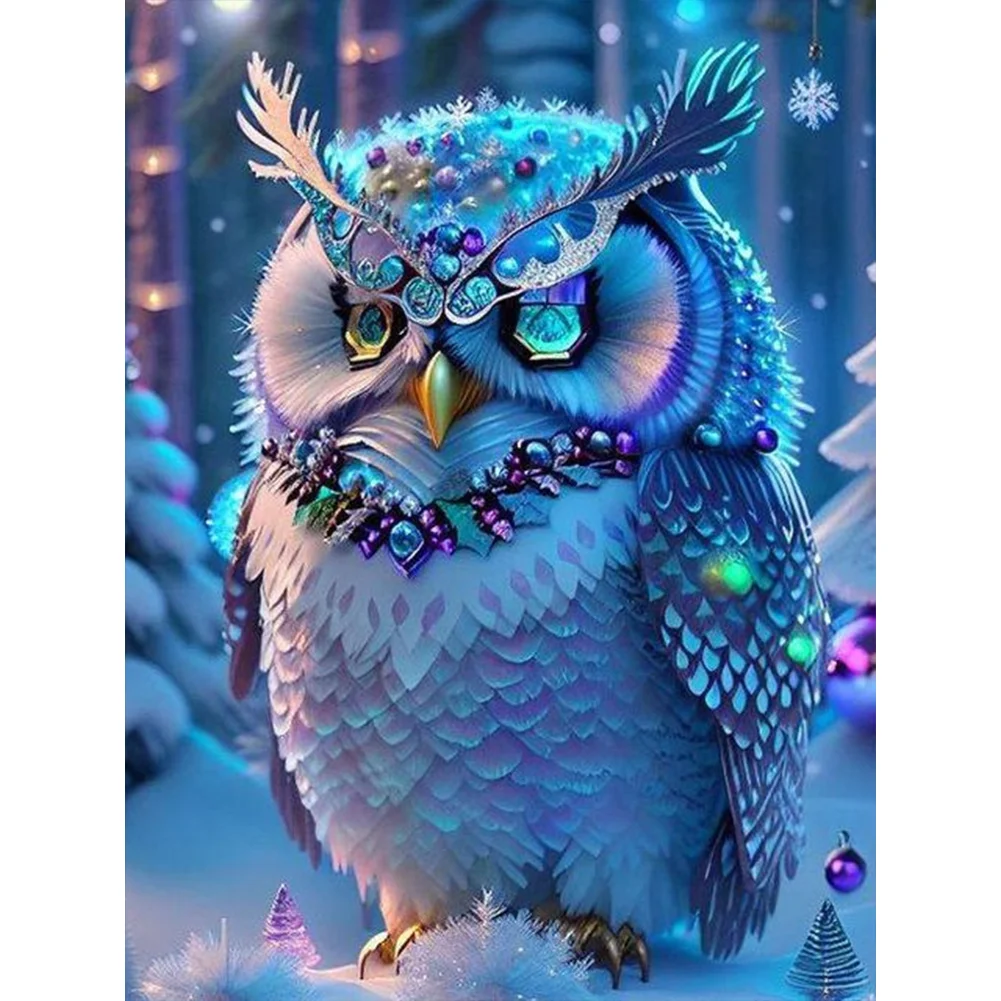 Owl Diamond Painting  Full Drill – Diamondpaintingpro