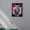 Diamond Painting-DIY Square Drill (Part AB Drill) Owl(35*45CM)