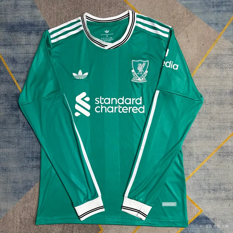 25/26 Liverpool's second away long-sleeved fan edition