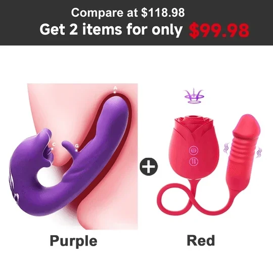 Tongue Licking Clit and G-spot Vibrator with Realistic Biting Motion