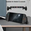 For Nintendo for Switch 2 Grip with Stand Ergonomic Grip Holder w/ 5 Game Slots