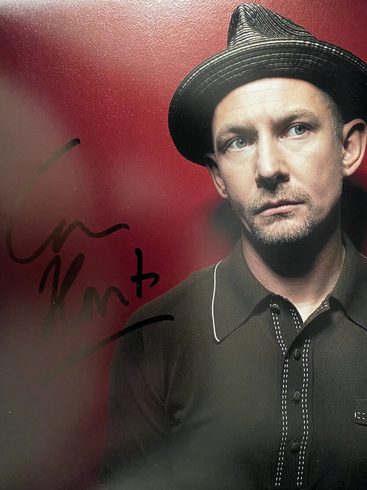 IAN HART - HARRY POTTER FILM ACTOR - EXCELLENT SIGNED COLOUR Photo Poster painting