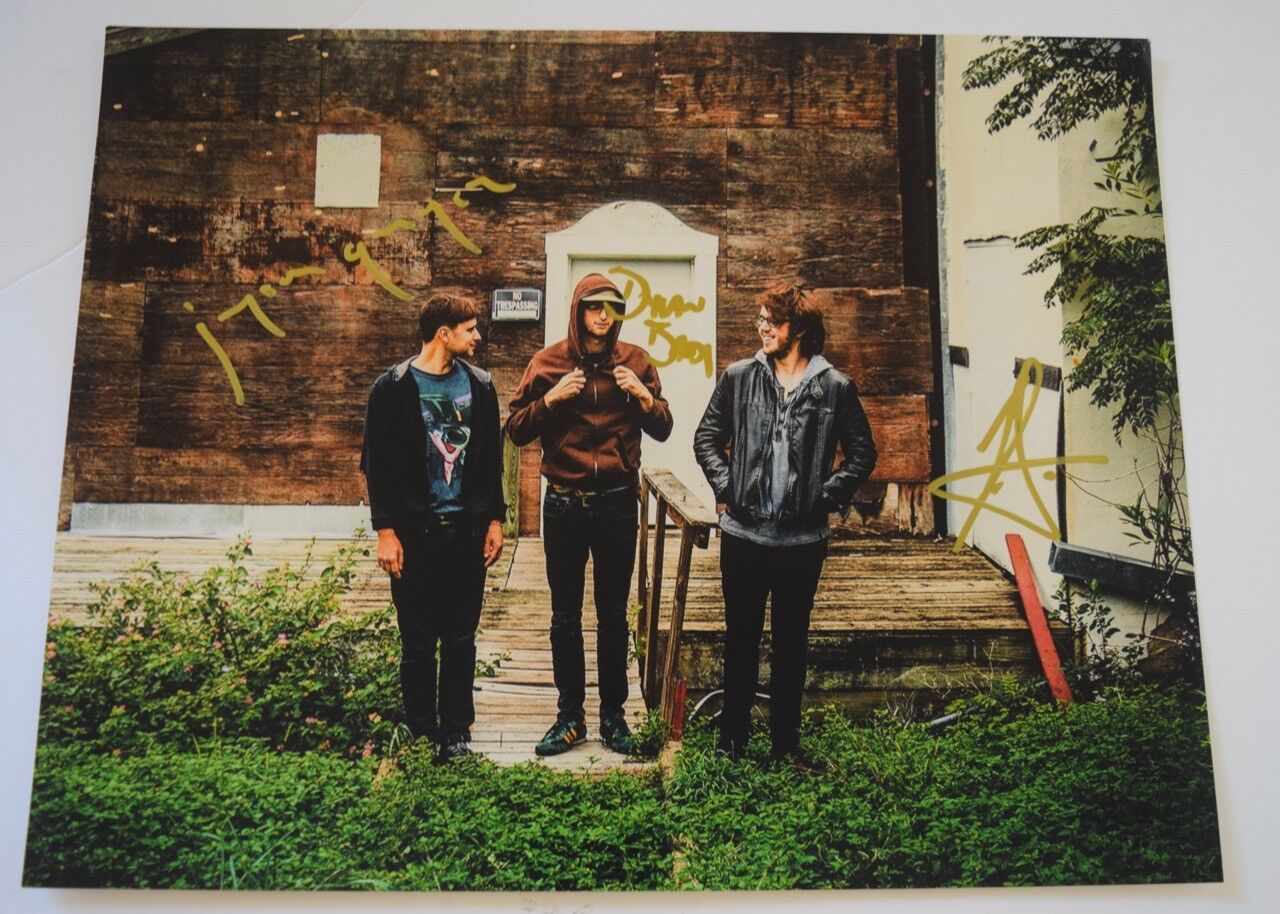 CLOUD NOTHINGS Signed Autographed 11x14 Photo Poster painting Full Band COA VD