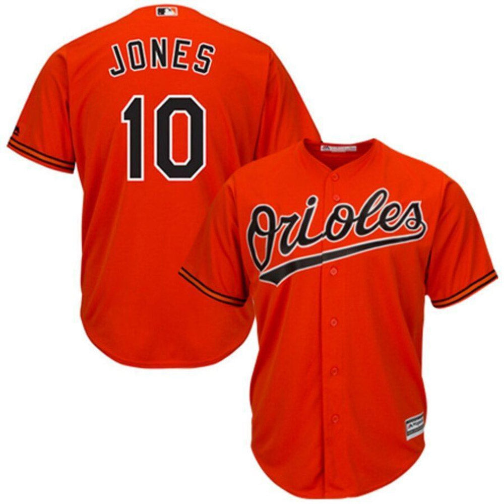 Men's Baltimore Orioles Adam Jones Replica Alternate Jersey - Orange mysite