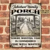 Personalized Farmhouse Porch Customized Classic Metal Signs