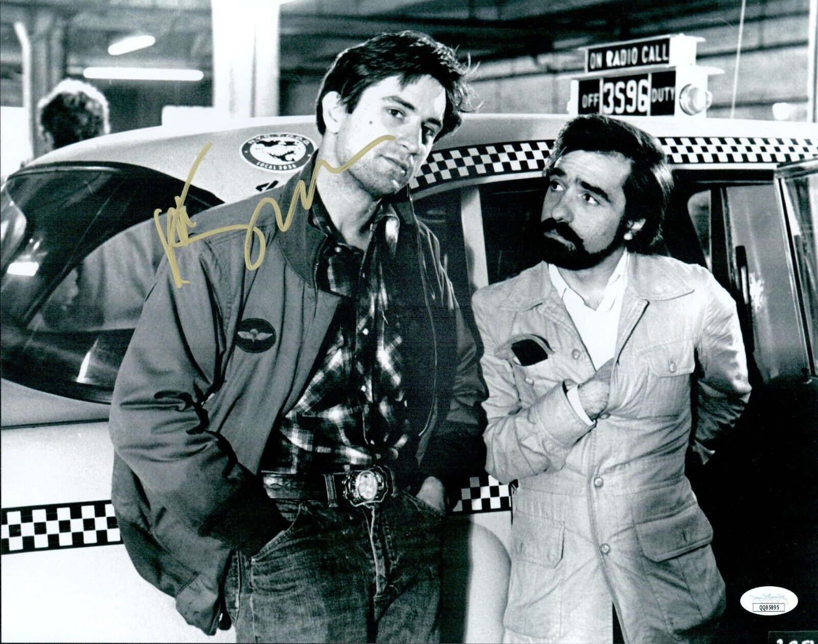 Martin Scorsese Signed 11x14 Taxi Driver Director Authentic Autograph JSA COA