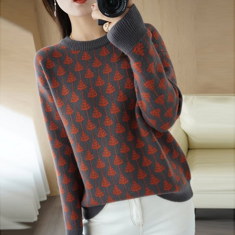 Shift Long Sleeve Casual Sweater