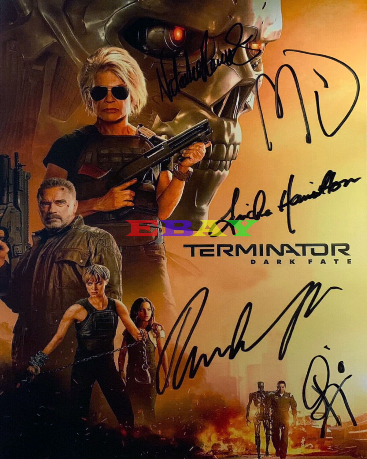 Terminator Cast Autographed Signed 8x10 Photo Poster painting Reprint