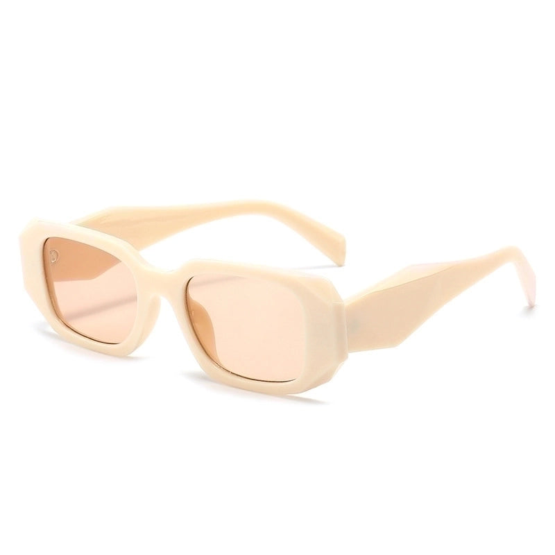 Streetwear Geometric Ac Square Full Frame Women’s Sunglasses
