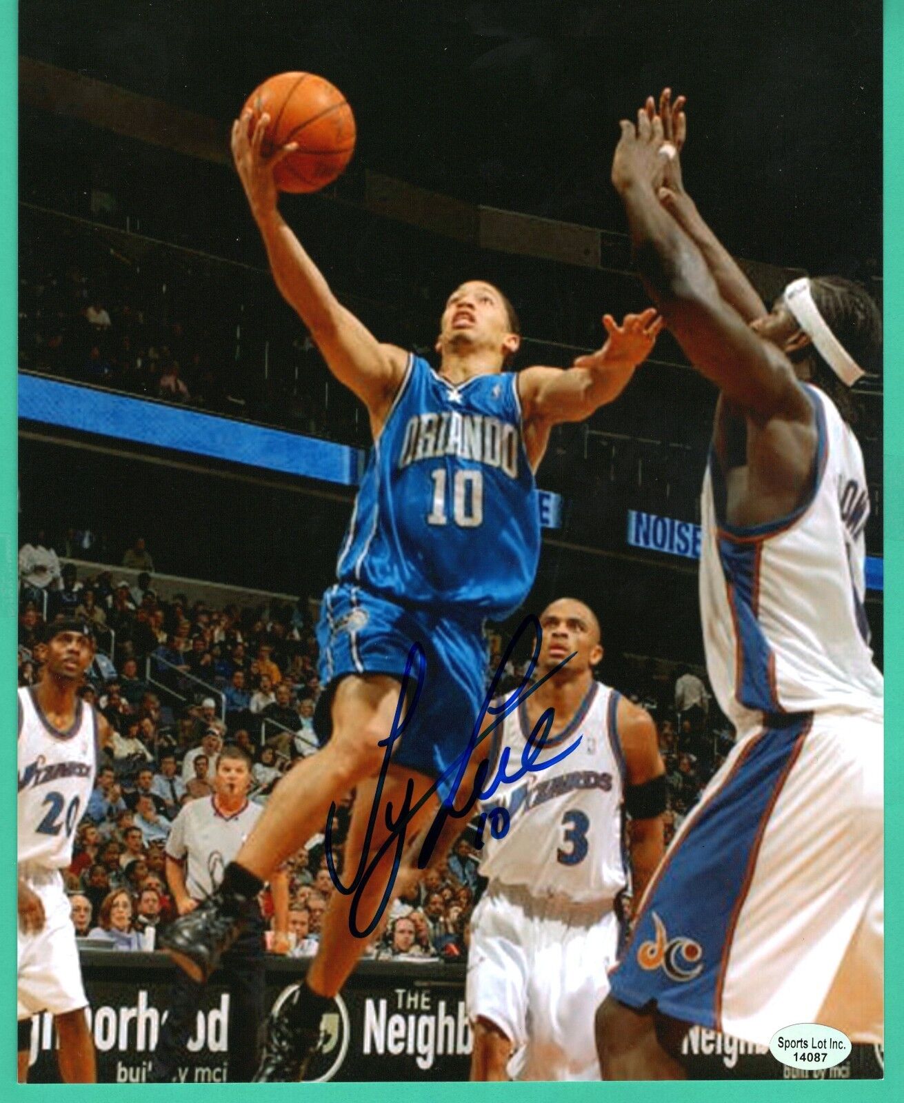 Tyronn Lue NBA Orlando Magic Hand Signed Autograph 8x10 Photo Poster painting COA