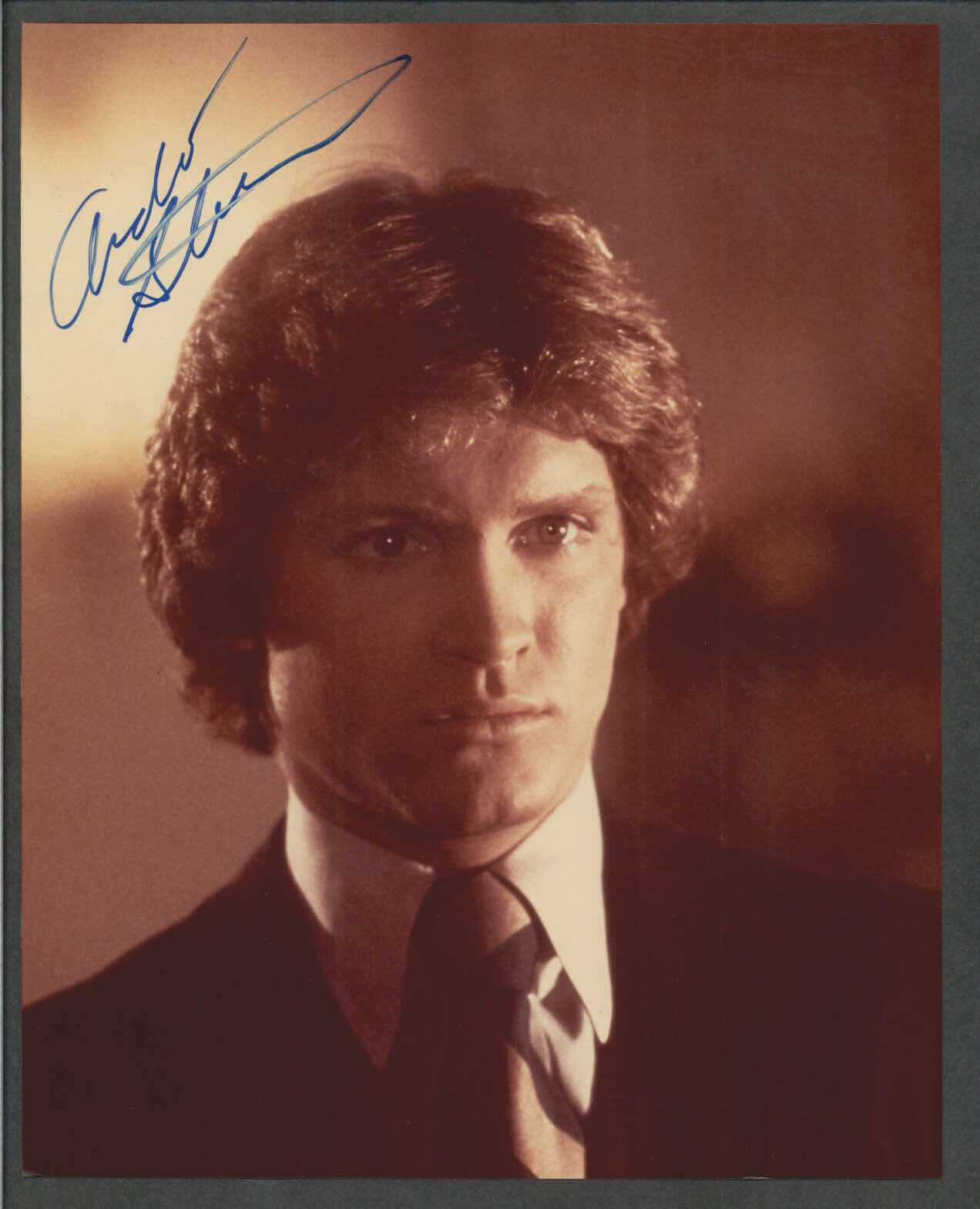 Andrew Stevens - Signed Autograph Color 8x10 Photo Poster painting - Dallas