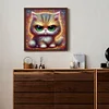 Diamond Painting-DIY Full Round Drill Cat