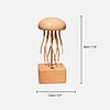 Handcrafted Wooden Jellyfish Automaton