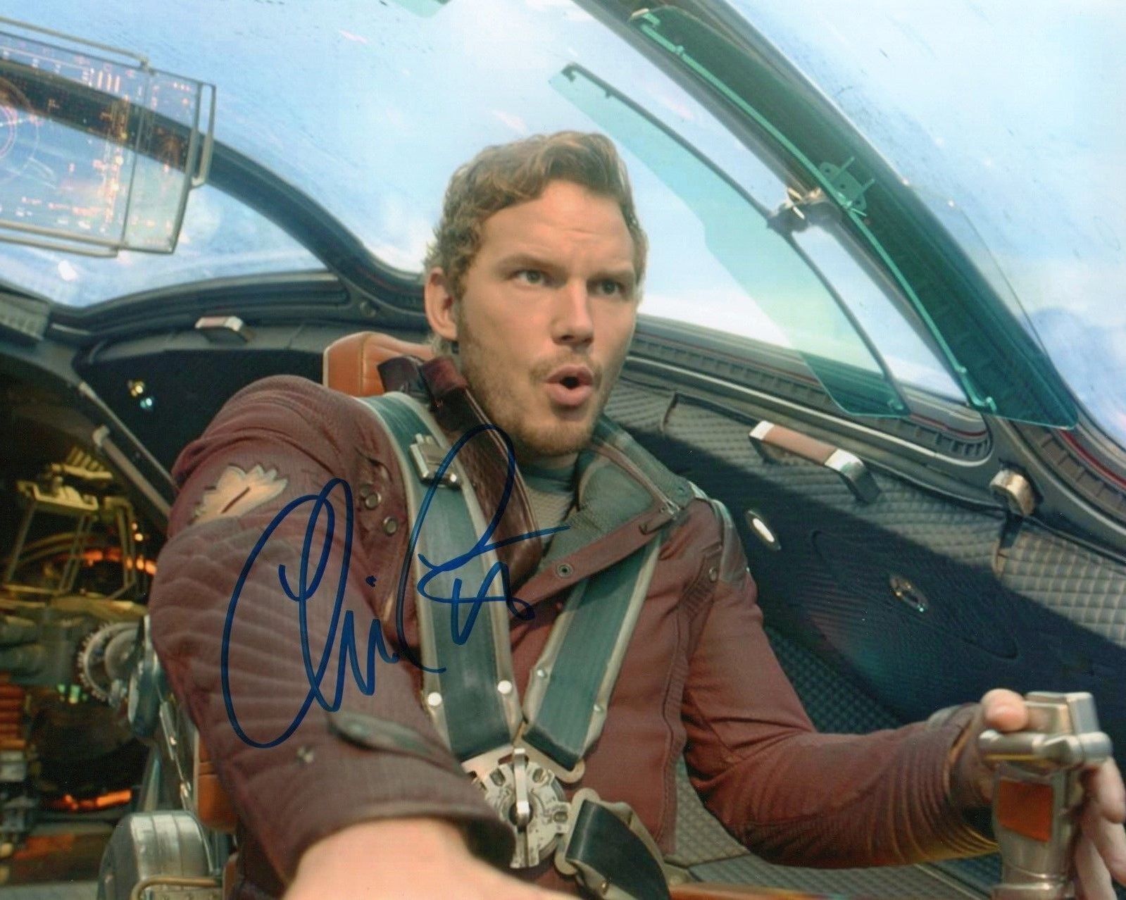 CHRIS PRATT AUTOGRAPHED SIGNED A4 PP POSTER Photo Poster painting PRINT 2