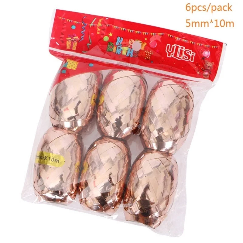 Rose Gold 21st Birthday Party Decoration Happy Birthday Balloons Banner Popcorn Boxes Garland for 21 Years Old Party Supplies