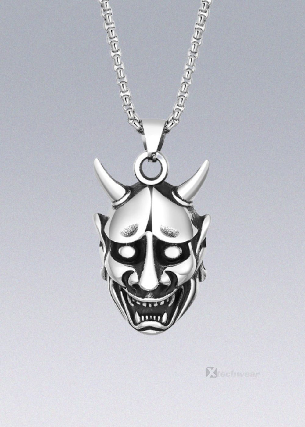 Oni Glaring Necklace Techwear - X techwear-x