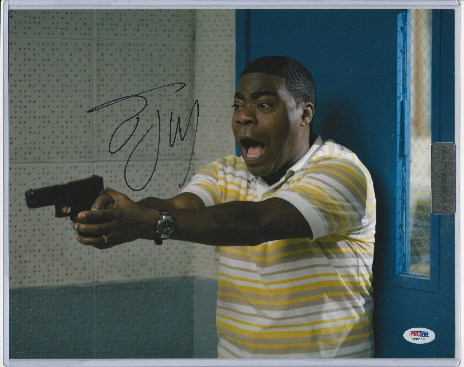 Tracy Morgan Signed Autograph 11x14 Photo Poster painting Leaf Pop Century PSA/DNA 30 Rock SNL